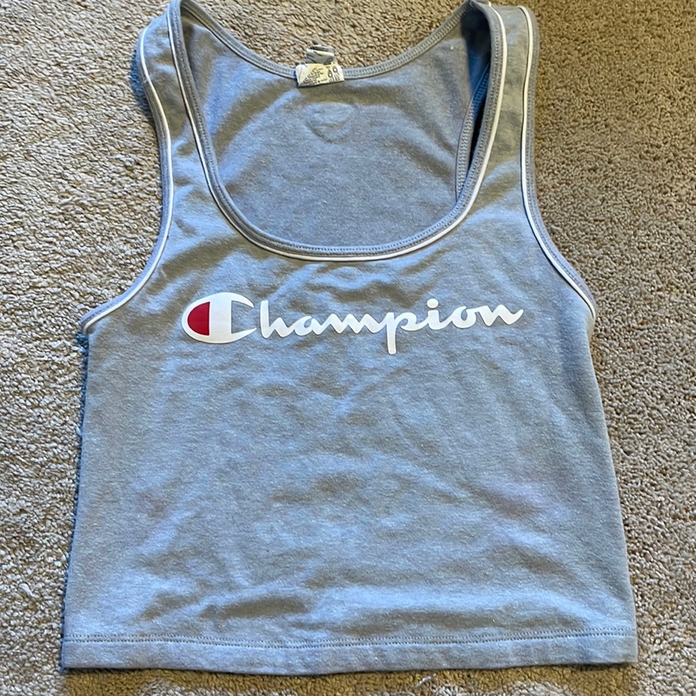 Champion gray tank top